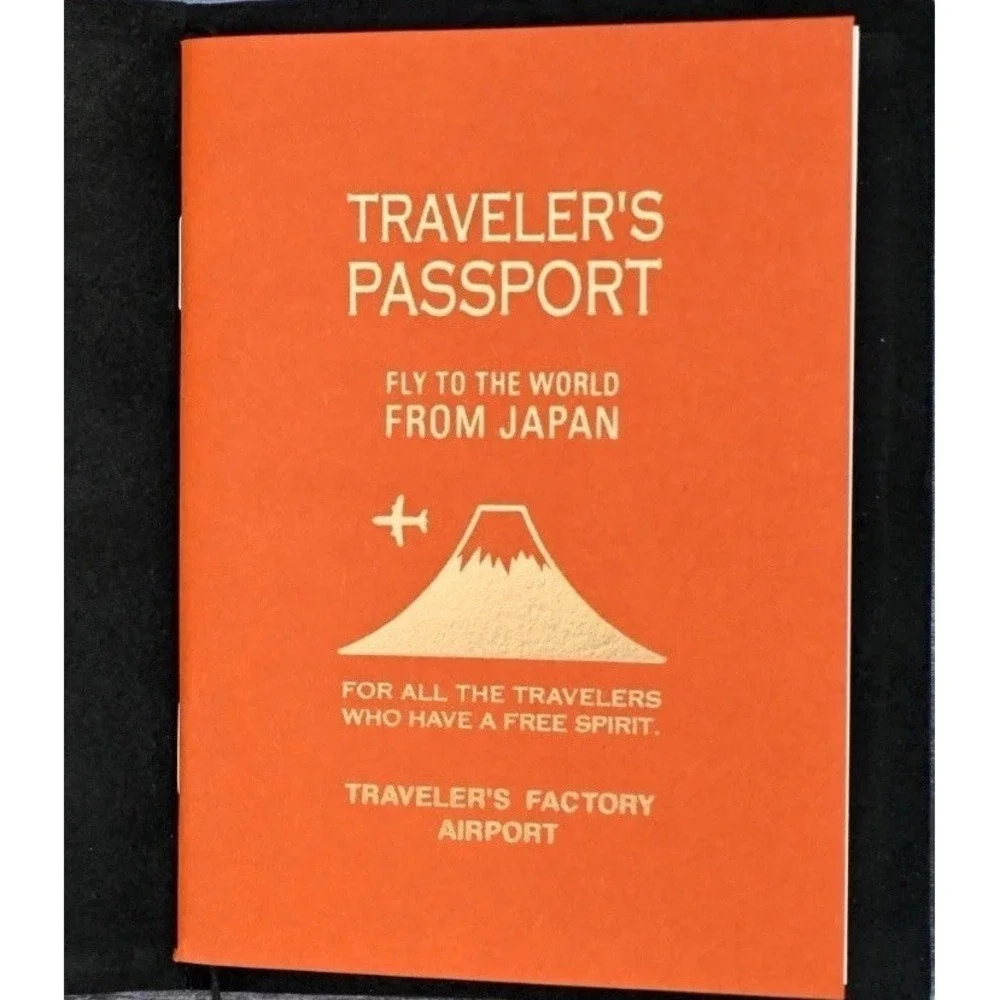 NEW Traveler's Notebook Narita Airport Limited Refill Passport Size JAPAN